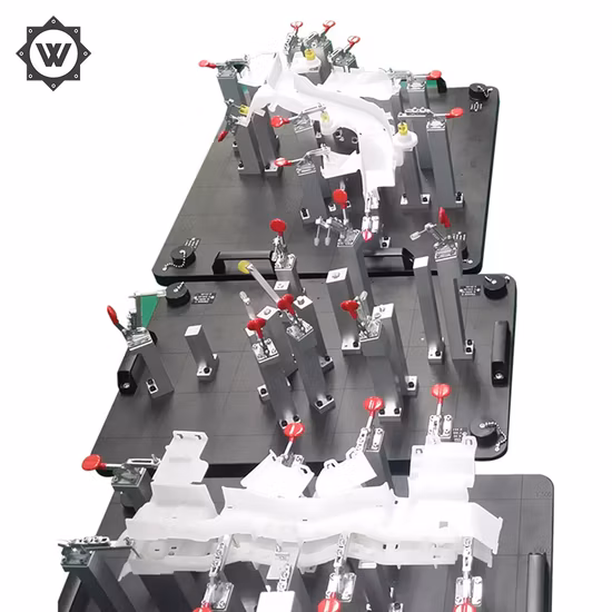 Test di precisione CNC Controllo del dispositivo di saldatura